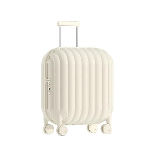 DXZENBO Koffer, brotförmiger Koffer, Schließfach, Reise-Boarding-Koffer, niedlicher Koffer, Macaron-Farbe, tragbares Kurzzeit-Reisegepäck für Geschäftsreisen von DXZENBO
