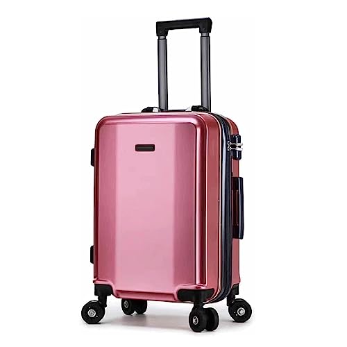 DXZENBO Koffer mit Rädern, Aluminiumrahmen, Doppelschnalle, Passwort, Gepäck, Externe USB-Aufladung, intelligenter Koffer von DXZENBO
