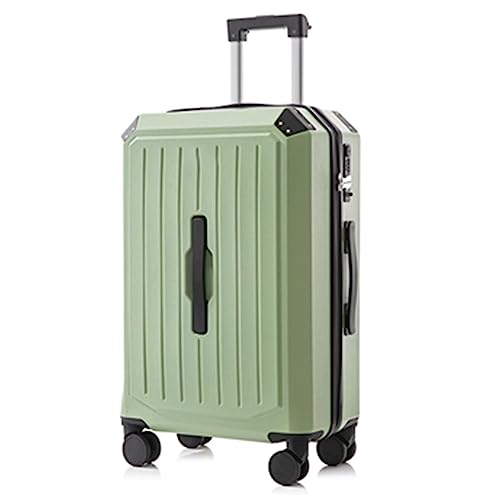 DXZENBO Koffer mit großer Kapazität, wiederaufladbares Design, Handgepäck mit Getränkehalter, Gepäck für Geschäftsreisekoffer von DXZENBO