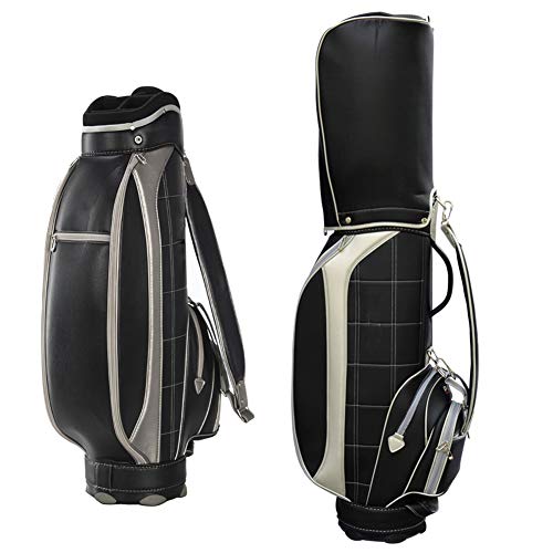 Golfschlägertaschen für Herren, Tasche Golf Sportartikel PU-Stoffballtasche für den Golfplatz Vision von DYBHSD