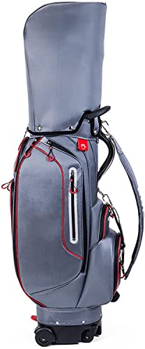 Tragbare Golf-Cart-Tasche, große Kapazität, Golf-Standbag, einziehbare Golfschläger-Tragetasche, leichte Golftasche für den Driving Range-Koffer, Golfschläger-Sonntagstasche Vision von DYBHSD