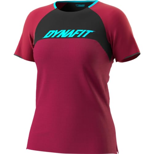 DYNAFIT Damen Ride T-Shirt, Beet red-6211, S von DYNAFIT