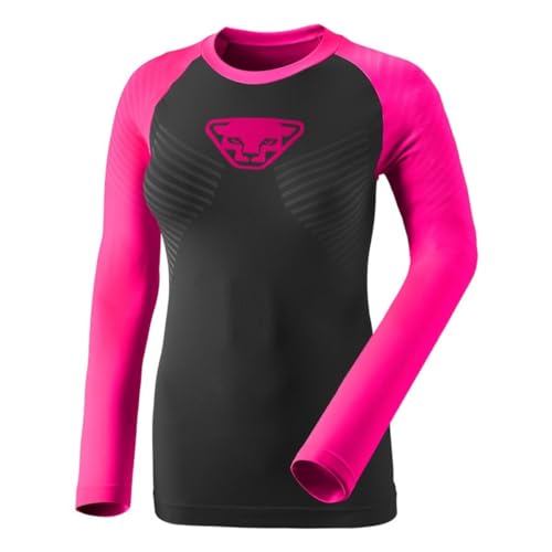 Dynafit Speed Dryarn W L/S Tee Langarmshirt Damen, Damen, Langärmliges Shirt, 08-0000071057, Rosa Glo/0910, 42 von DYNAFIT