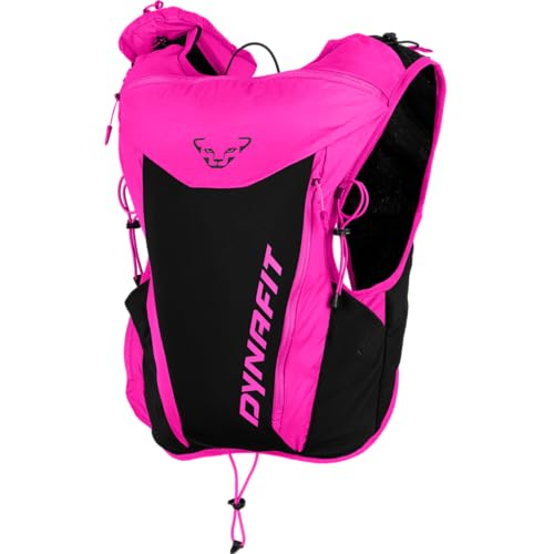 Dynafit Alpine 12 Backpack Colorblock-Pink-Schwarz - Praktischer athletischer Trail Running Rucksack, 12l, Größe S - Far von DYNAFIT