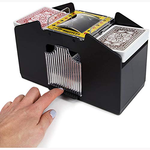 Automatic Spielkarten Shuffle Maschine Angetrieben durch Batterie, Kartenmischer Elektrische Mischmaschine for Zuhause Party Verein von DaMohony
