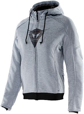 Dainese Daemon-X, Kapuzenjacke Damen - Grau/Schwarz - 48 von Dainese