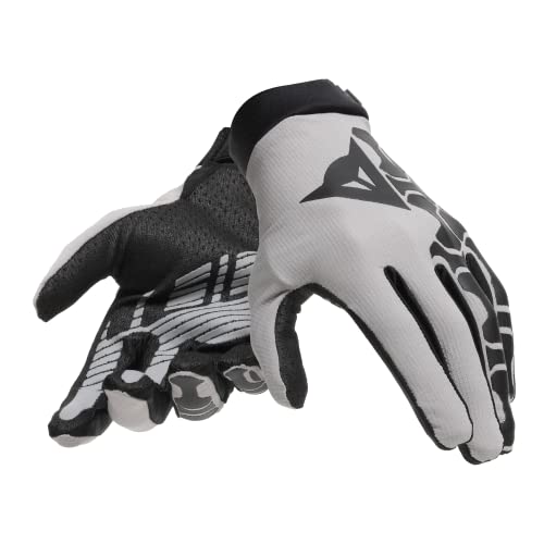 Dainese HGR Gloves, Handschuhe Fahrrad, MTB, Downhill, Enduro, All-Mountain, Touchscreen geeignet, für Damen und Herren, Grau, L von Dainese