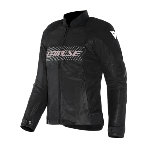 Dainese - Herosphere Air Tex Jacket Wmn, Motorradjacke Aus Stoff, Belüftet Und Sommerlich, Frau, Schwarz/Weiß/Pfirsich, 40 von Dainese