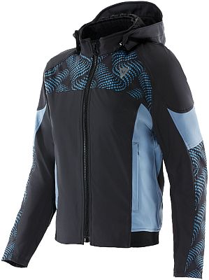 Dainese Ignite 2, Textiljacke Damen - Schwarz/Hellblau - 50 von Dainese