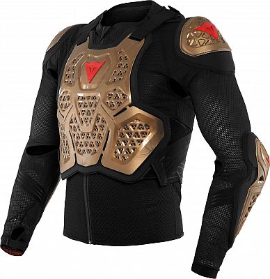 Dainese MX2, Protektorenjacke Level-1/2 - Schwarz/Kupfer/Rot - XL von Dainese