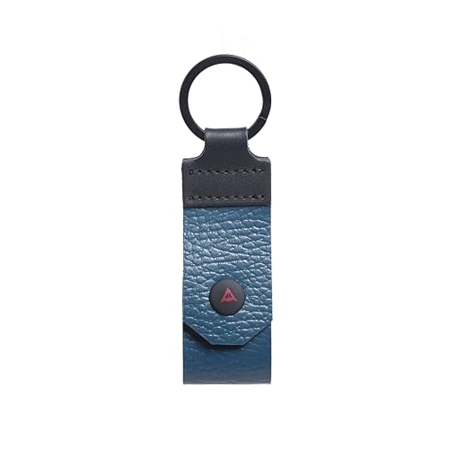 Dainese - Pin Leather Keyring, Leder Schlüsselanhänger, für Männer und Frauen, Petrol Blau, N von Dainese