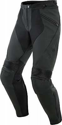 Dainese Pony 3, Lederhose Perforiert - Matt-Schwarz - 48 von Dainese