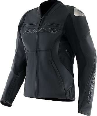 Dainese Racing 5, Lederjacke Damen - Schwarz - 52 von Dainese