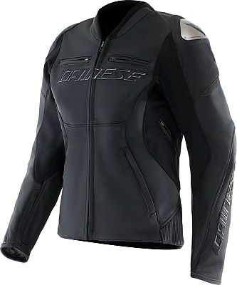 Dainese Racing 5, Lederjacke perforiert Damen - Schwarz - 38 von Dainese