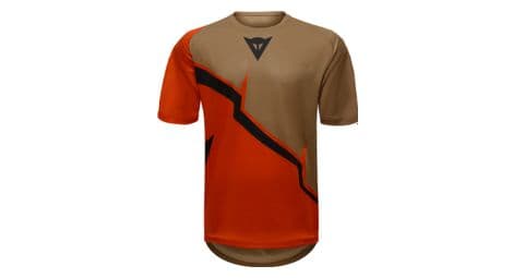 dainese hgaer kurzarmeliges trikot rot braun von Dainese