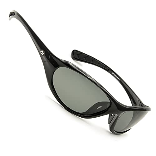 Daisan polarisierende Sonnenbrille Sportbrille - schwarz von Daisan