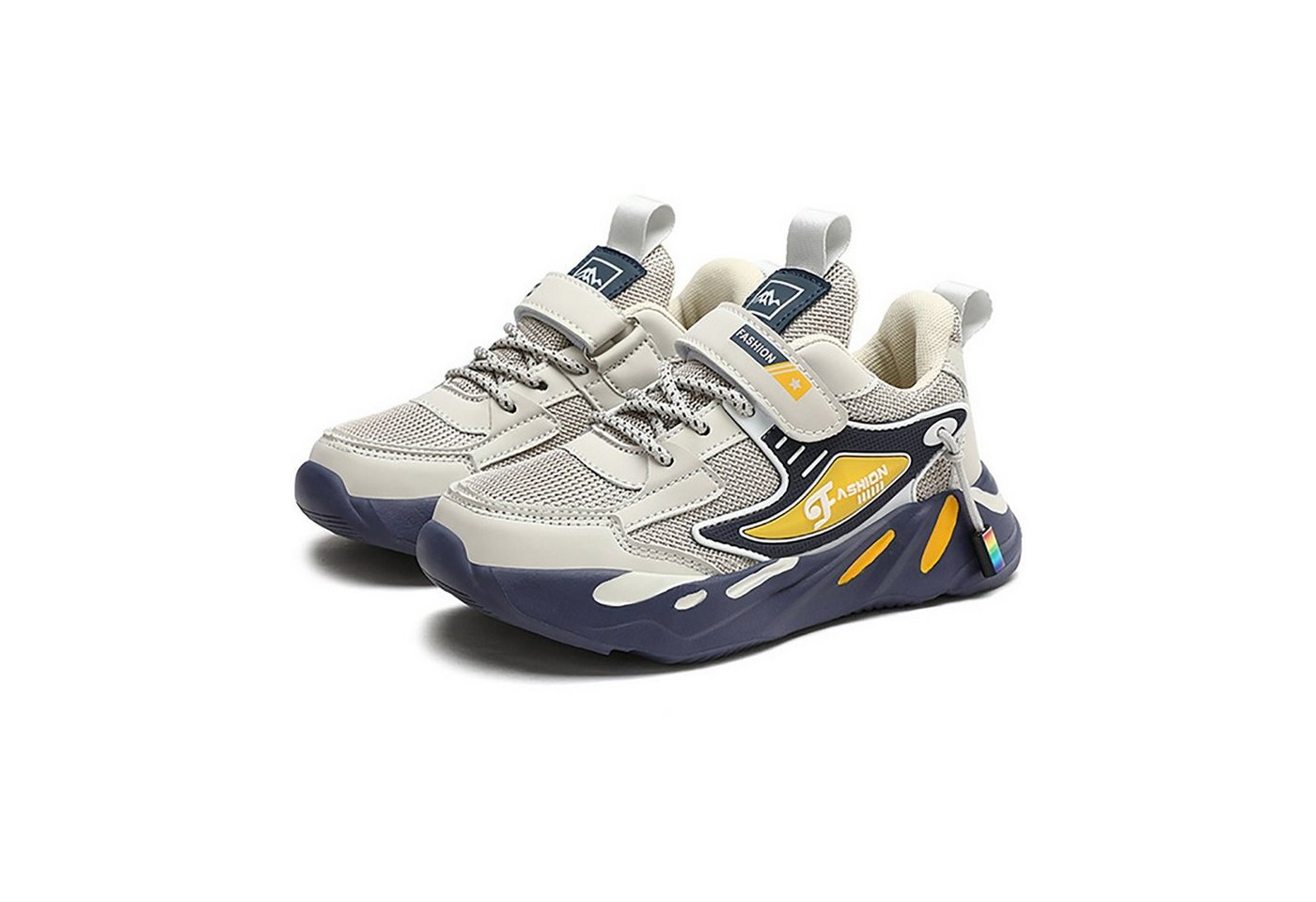 Daisred Jungen leichte Sportschuhe mit kontrastfarbenen Details Sneaker von Daisred