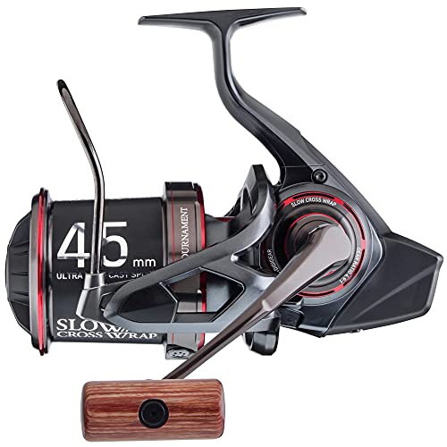 Daiwa 20TNBASIA45SCW-QD Angelrolle für Karpfenangeln, 20 Tournament Basia 45 SCW QD von Daiwa