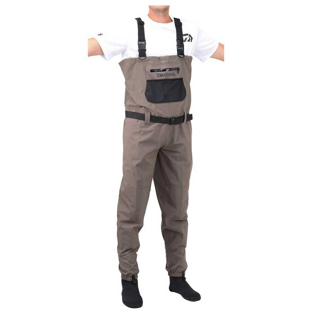 Daiwa 3-layer Breathable Wader Braun EU 46-47 Mann von Daiwa