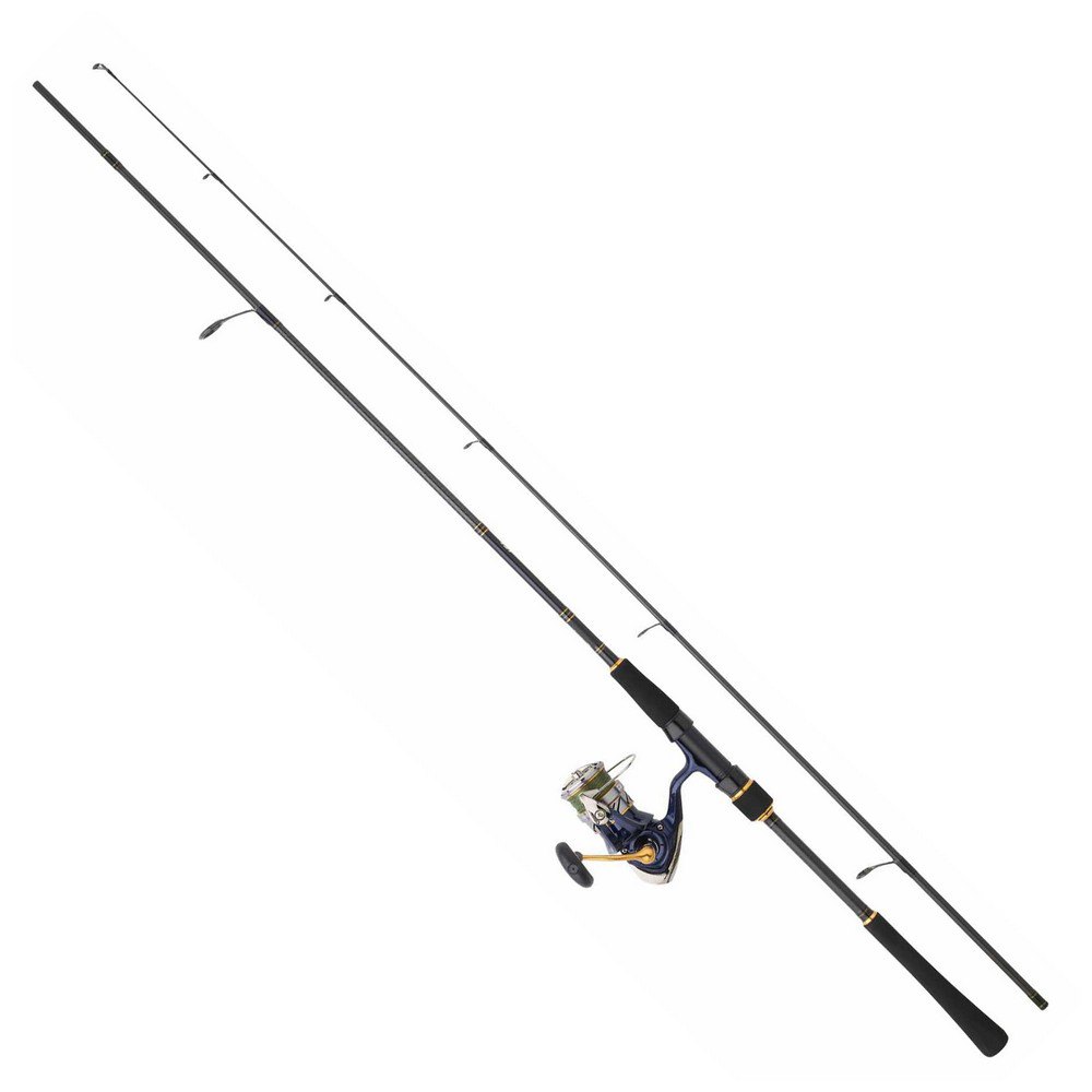 Daiwa Crest Tsuki Jb 4 X Ctsb902hmhfs+ct20lt5000cjbx4dg Spinning Combo Silber 2.13 m / 10-35 g von Daiwa