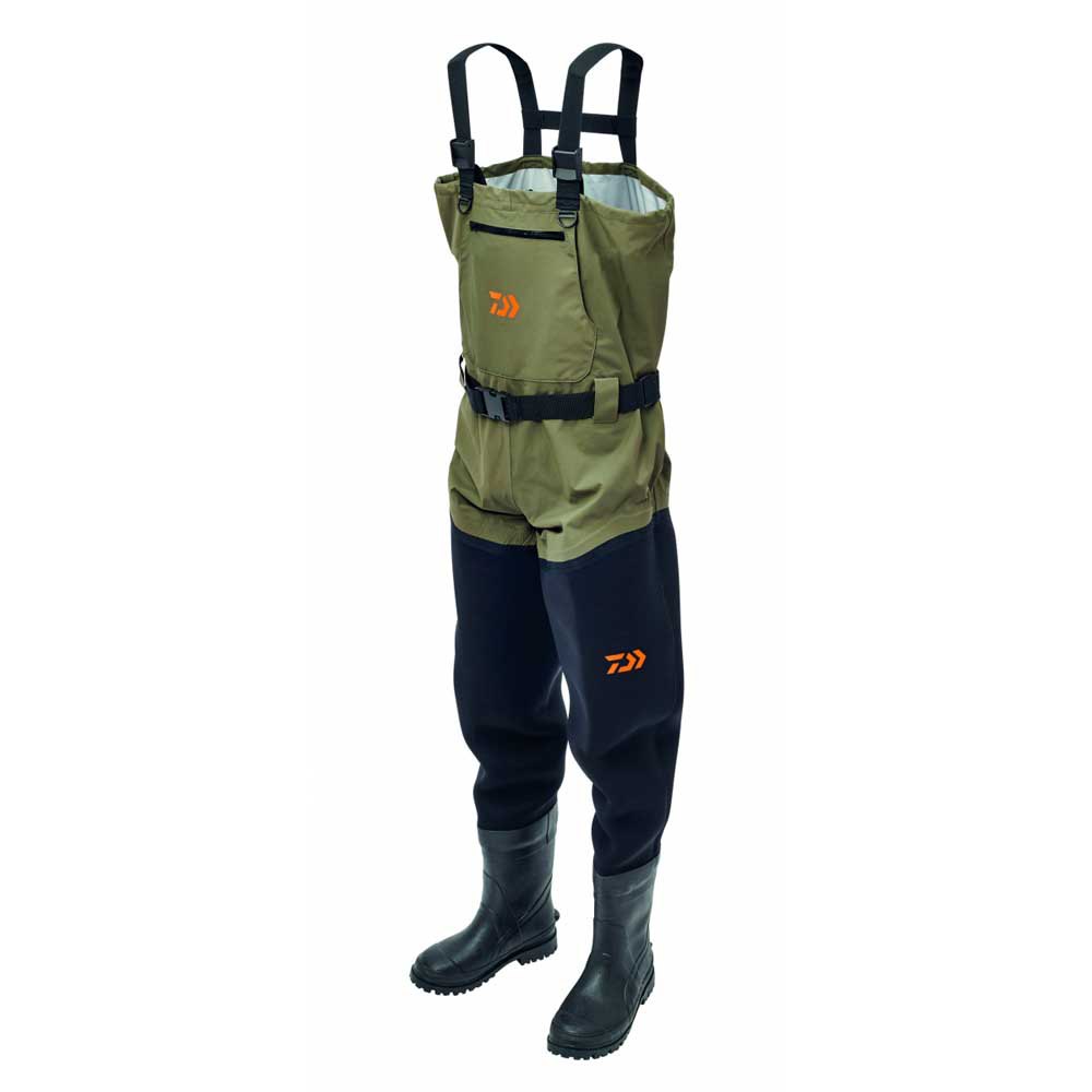 Daiwa Hybride Breathable Wader Grün EU 45-46 Mann von Daiwa