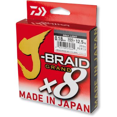 Daiwa J-Braid Grand X8 multi color 0.16mm 10.0kg 150m von Daiwa