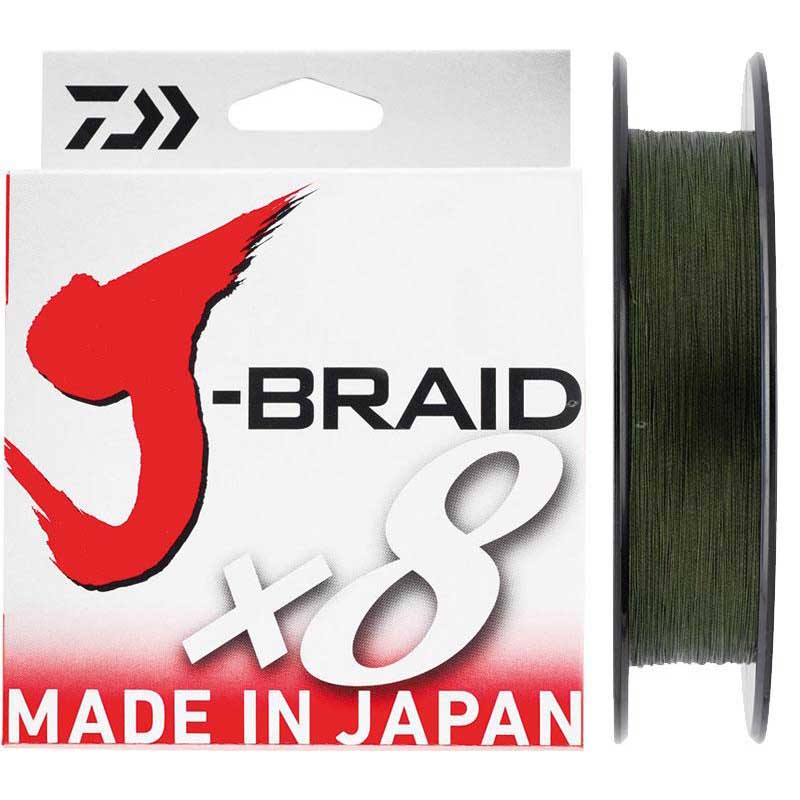 Daiwa J-braid 8 Braided Line 500 M Grün 0.420 mm von Daiwa