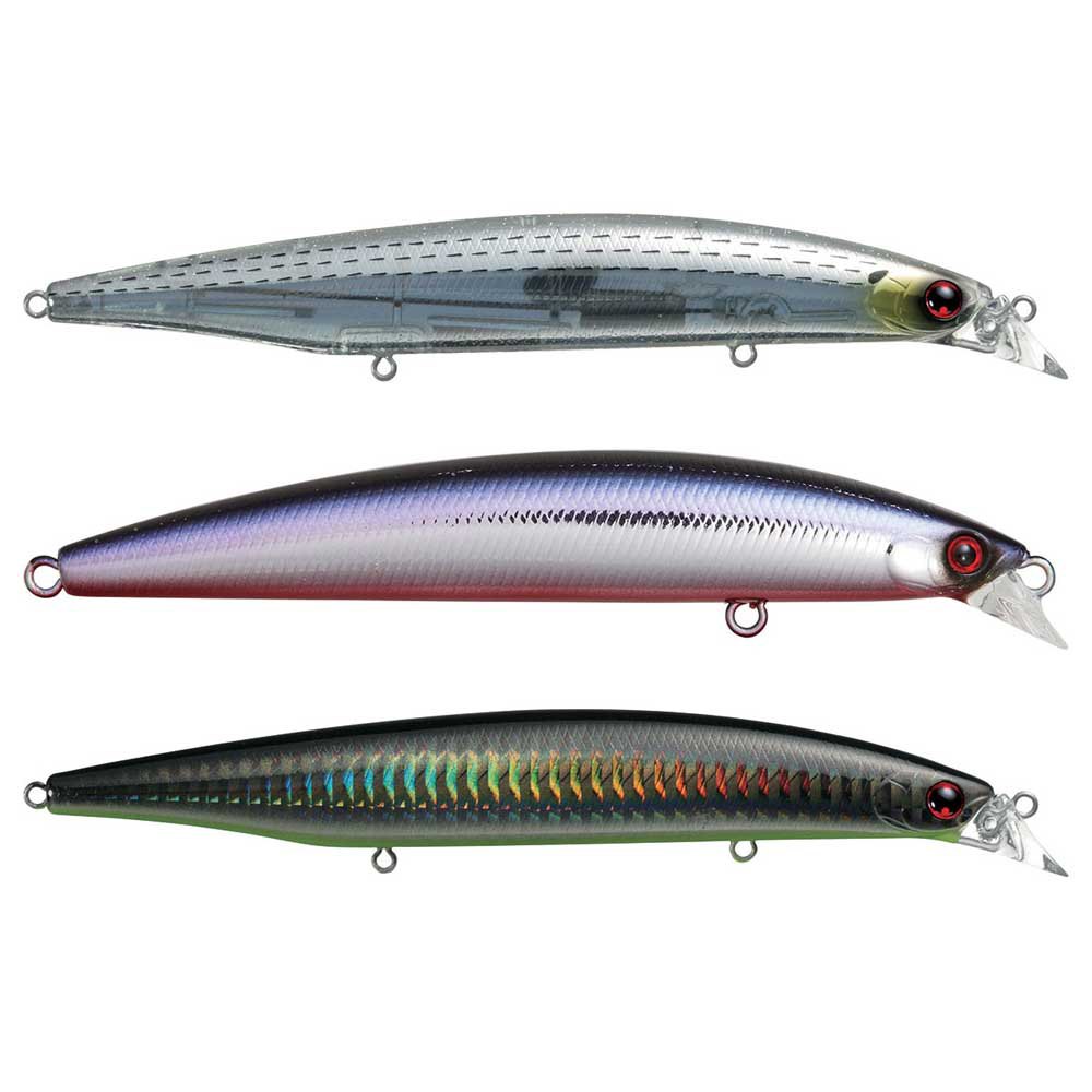 Daiwa Shoreline Vertice Shiner Z Sinking Minnow 140 Mm 27.8g Mehrfarbig von Daiwa