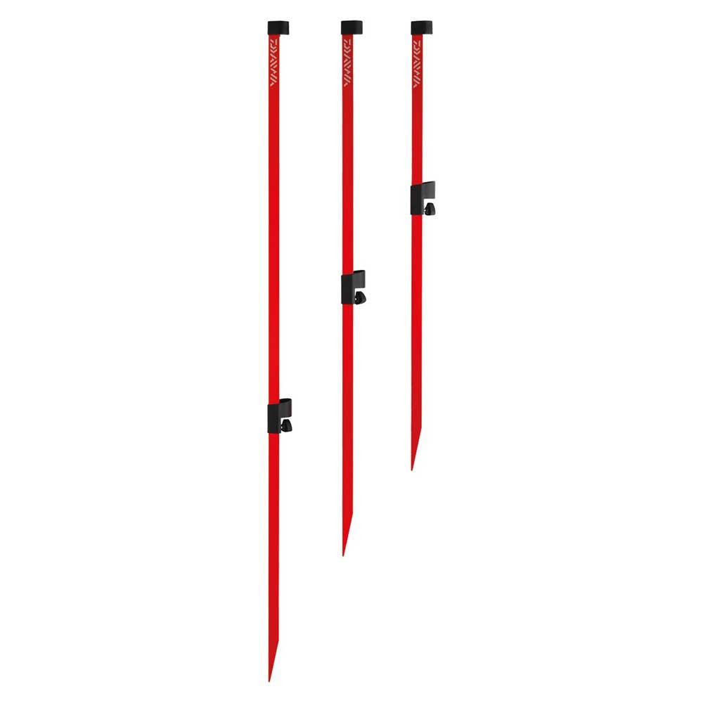 Daiwa Surfcasting Bankstick Sand Spike Rot 150 cm von Daiwa