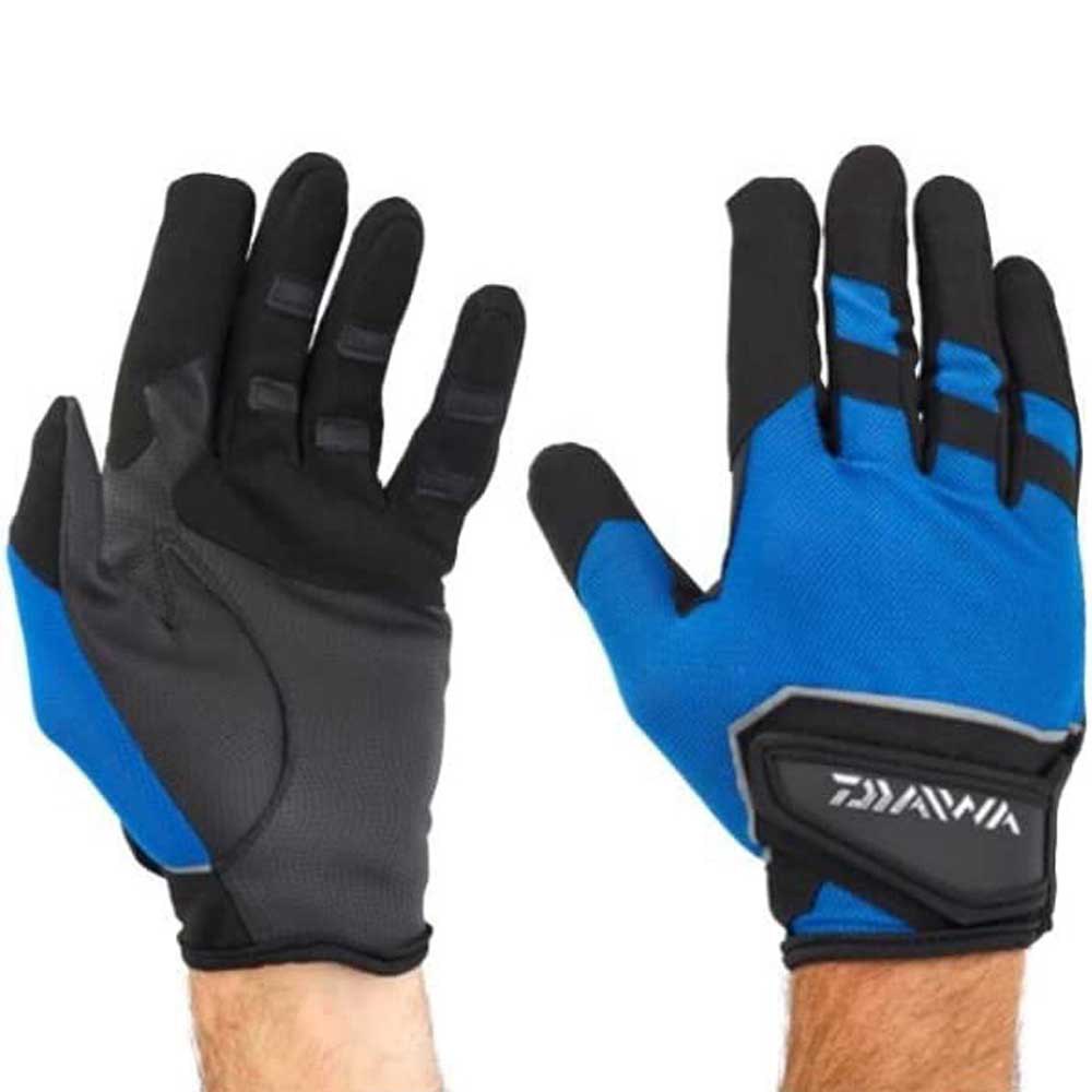 Daiwa Sw Long Gloves Blau,Schwarz 2XL Mann von Daiwa