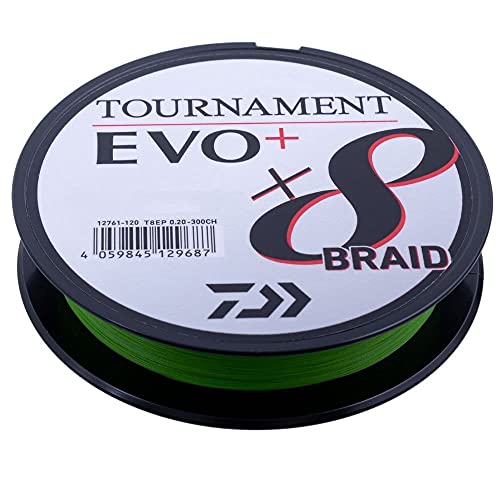 Daiwa Tournament X8 Braid EVO+ 0.26mm 270m CH von DAIWA