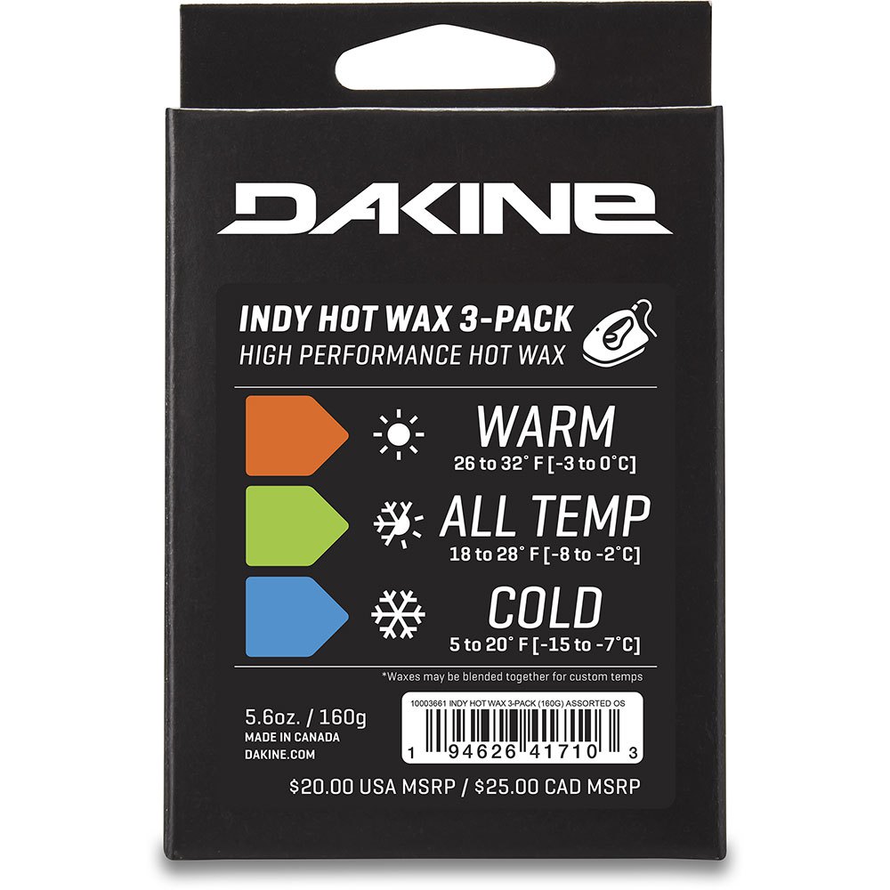 Dakine Indy Hot Wax 3 Pack Orange von Dakine