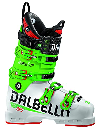 Dalbello Unisex – Erwachsene DRS WC SS Uni Skischuhe, White/Race Green, 23.5 von Dalbello