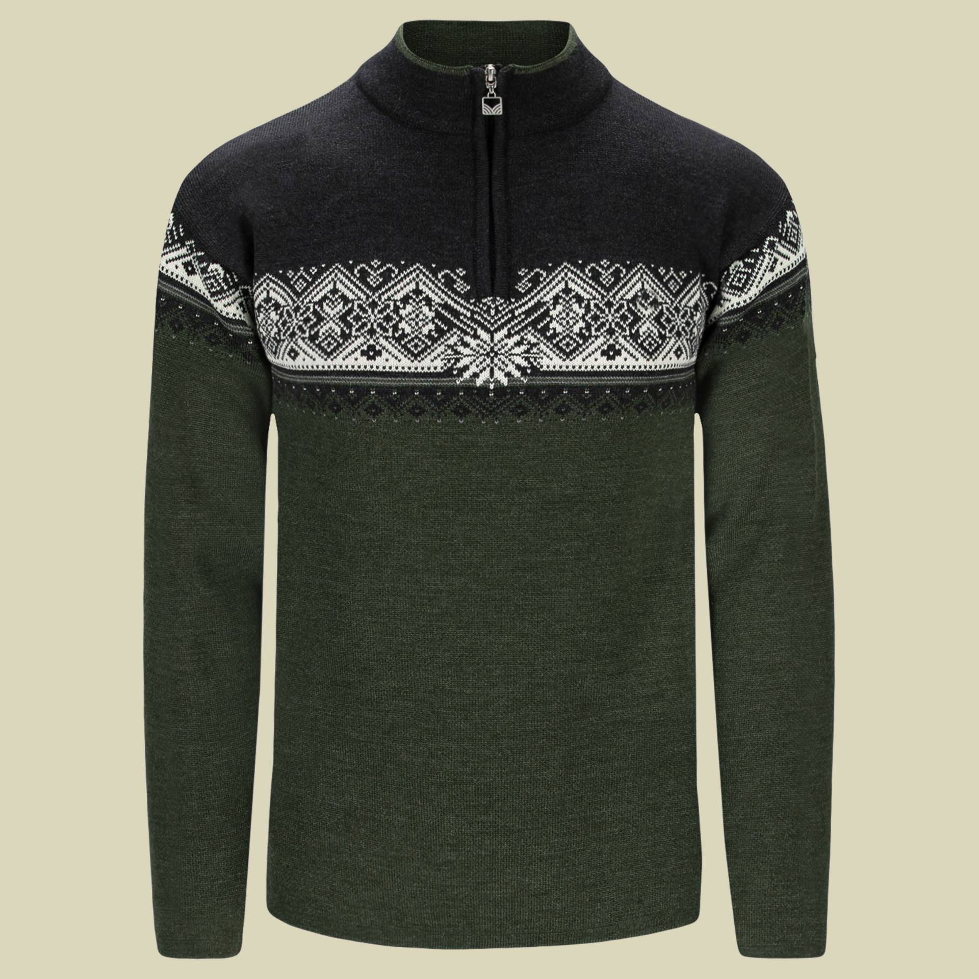 Moritz Sweater Men Größe XL Farbe dark green-smoke-dark charcoal von Dale of Norway
