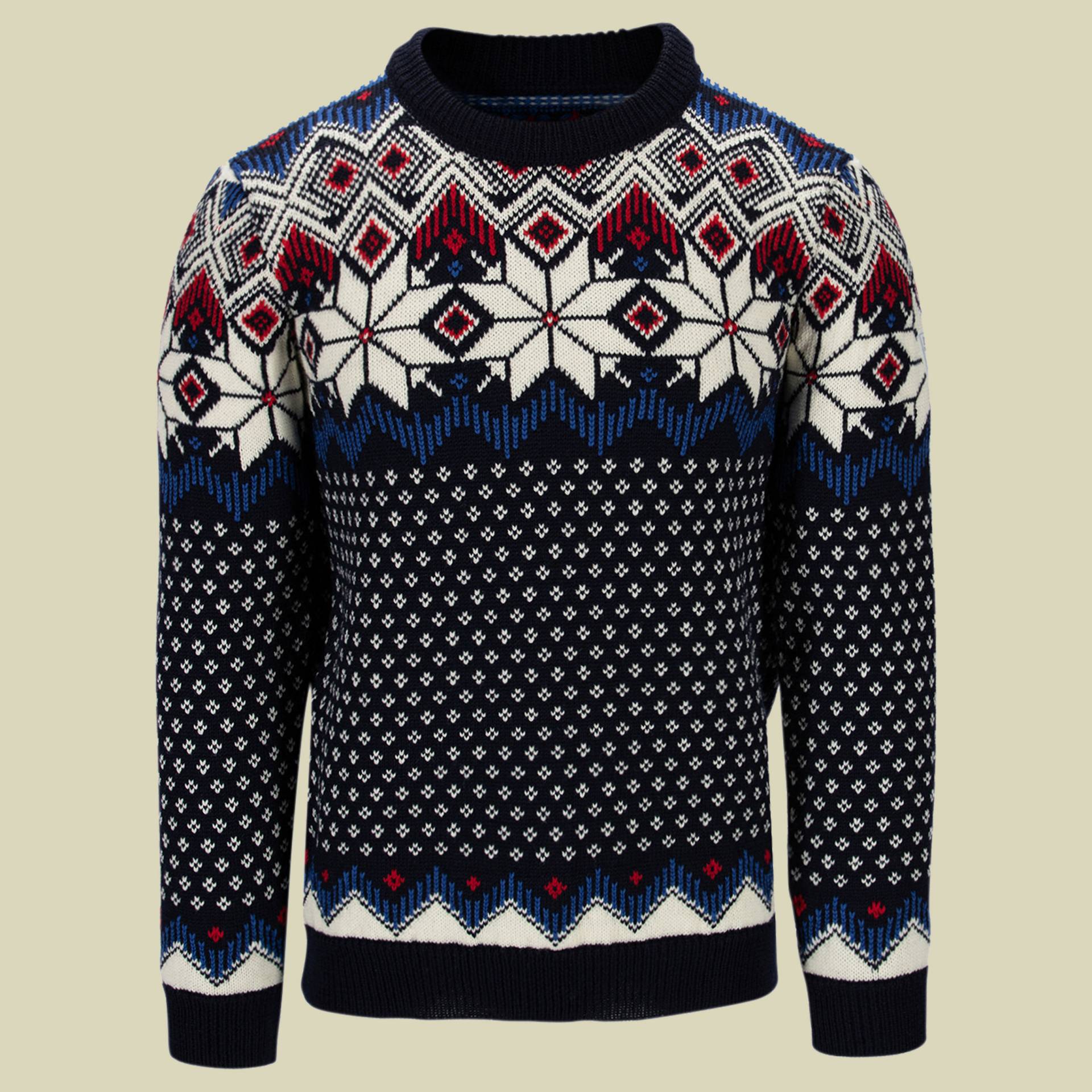 Vegard Sweater Men Größe S Farbe navy-off white-ultramarin-raspberry von Dale of Norway