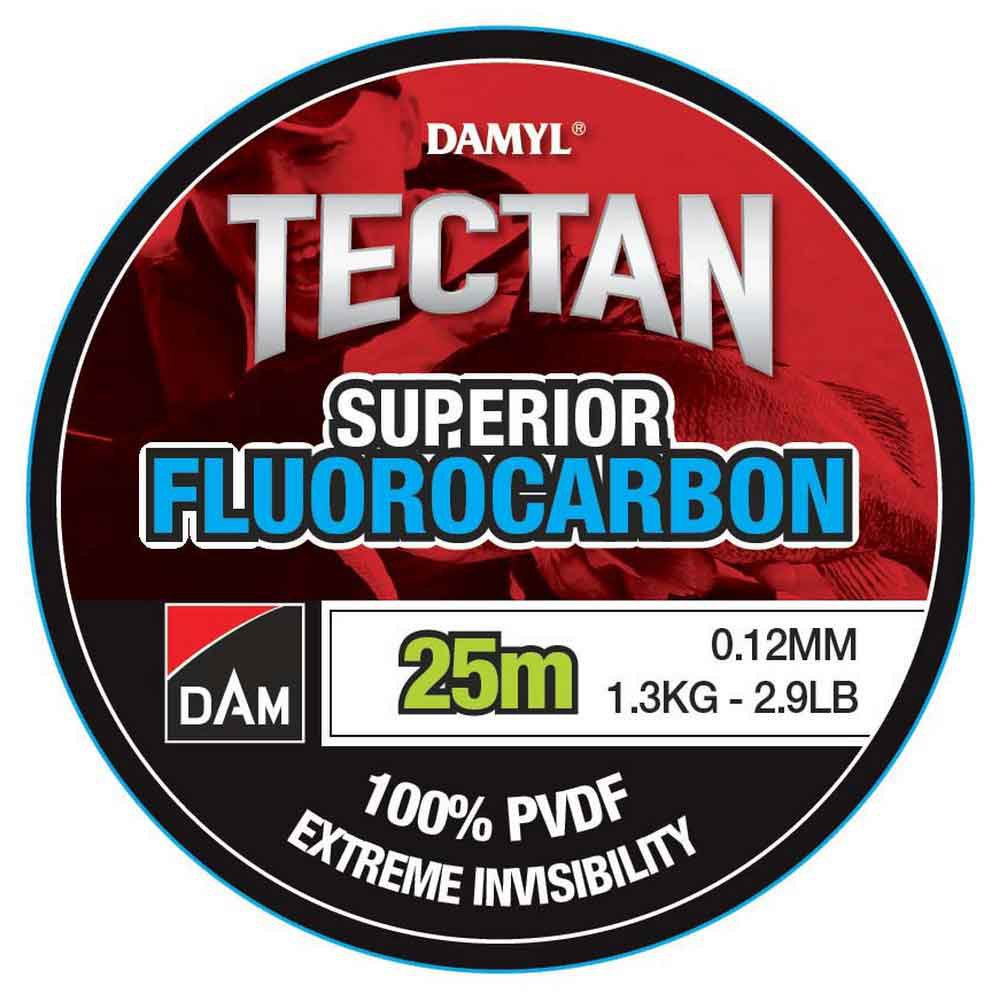 Dam Tectan Superior Fluorocarbon 25 M Durchsichtig 0.8 von Dam