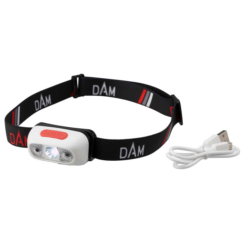 Dam Usb-chargeable Headlight Schwarz von Dam