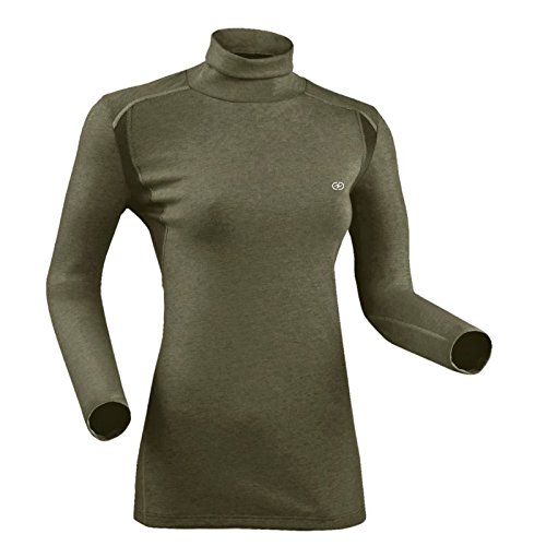 Damartsport Entwicklung Unterziehshirt Damen Khaki fr: S (Größe Hersteller: S) von Damartsport