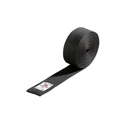DanRho Taekwondo Judo Karate Gürtel Budogürtel schwarzer Gürtel schwarz 4 cm 5 cm einfarbig von Danrho