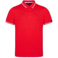 Daniel Springs Funktions Halbarm Polo rot von Daniel Springs