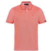 Daniel Springs polo basic Halbarm Polo orange von Daniel Springs