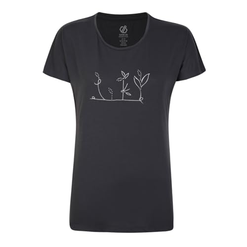 Crystallize Kurzärmeliges Fitness-T-Shirt für Damen von Dare2b