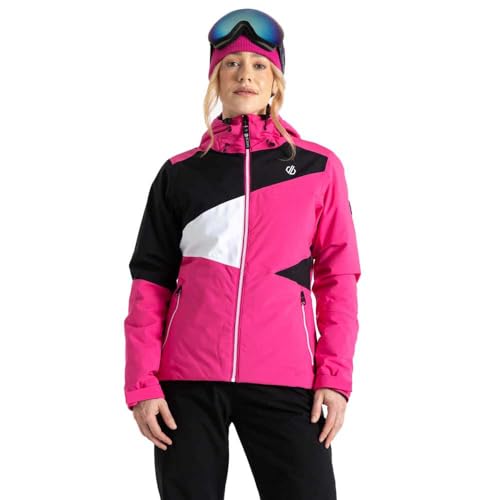 Dare 2b Damen Eisjacke Jacke, Reines Rosa/Schwarz, 42 von Dare 2b