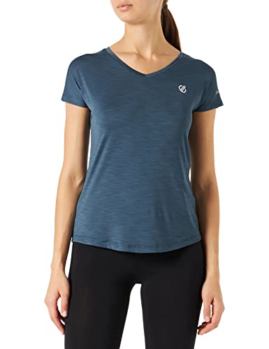 Dare 2b Vigilant Tee Womens T-Shirt Q-wic leichtes, elastisches, schnell trocknendes und geruchsabweisendes Material - Sport-Workout-Top von Dare2b