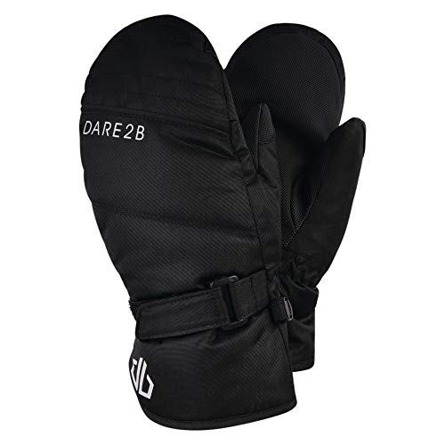 Dare 2b Jungen Roaring Waterproof Insulated Mitt with Gripped Palm Handschuhe Kinder, Schwarz, 4-5 von Regatta