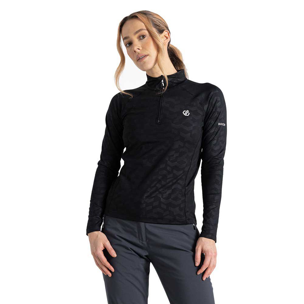 Dare2b Divulge Core Stretch Long Sleeve T-shirt Schwarz 16 Frau von Dare2b