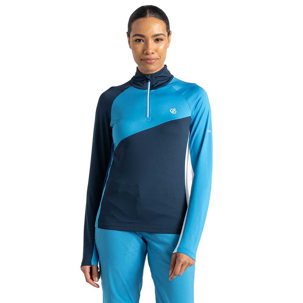 Dare2b Ice Core Half Zip Long Sleeve T-shirt Blau 18 Frau von Dare2b