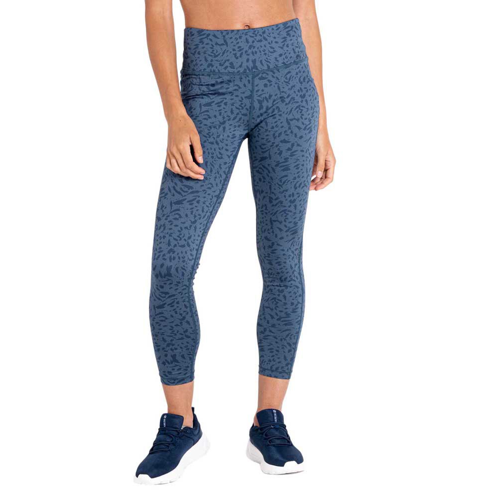 Dare2b Influential Leggings 7/8 Blau 16 Frau von Dare2b