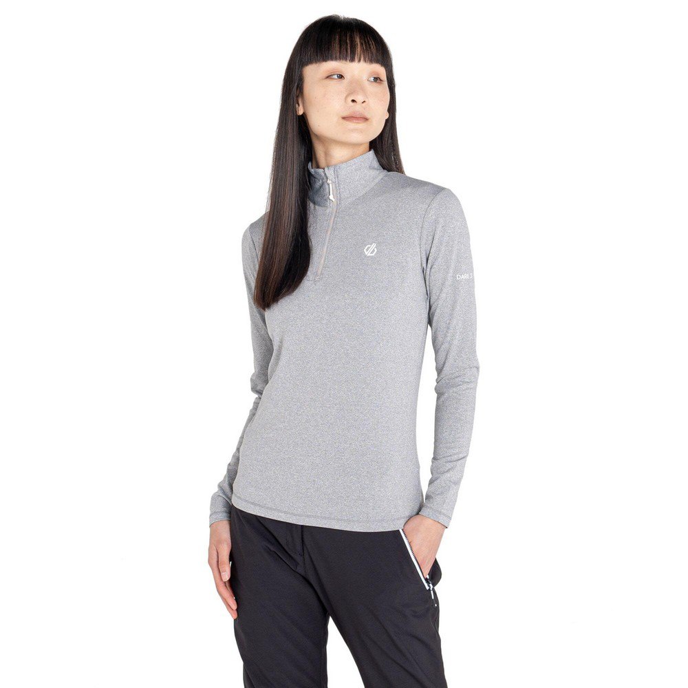 Dare2b Lowline Ii Stretch Long Sleeve T-shirt Grau 24 Frau von Dare2b