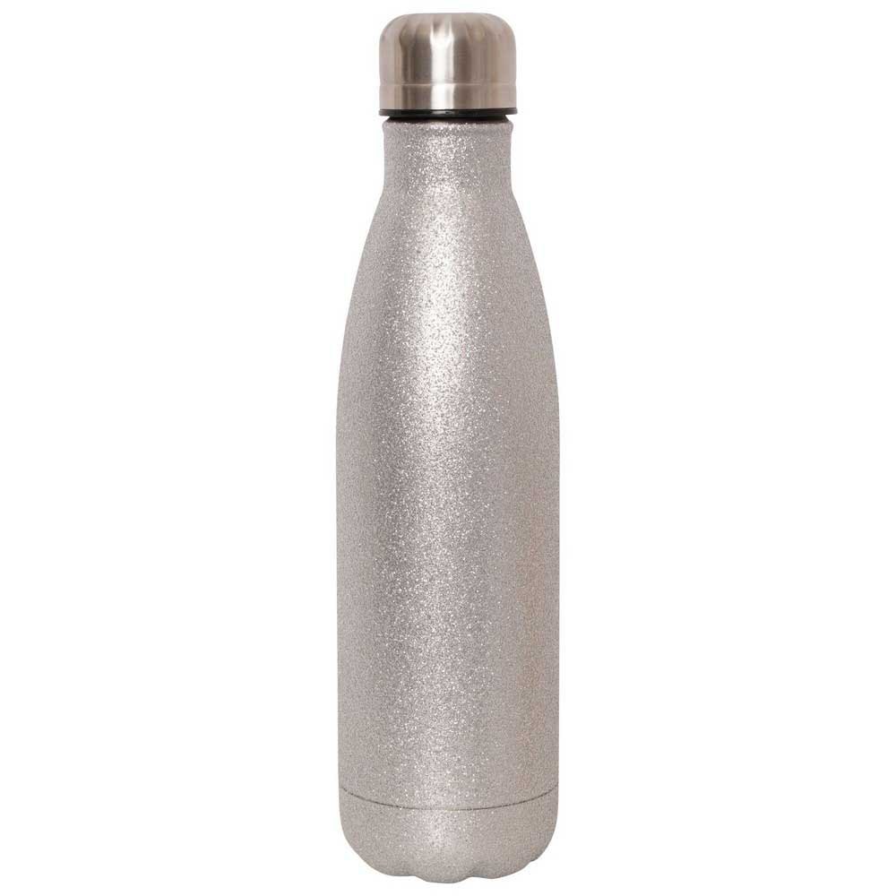 Dare2b Metal Glitter 500ml Bottle Silber von Dare2b